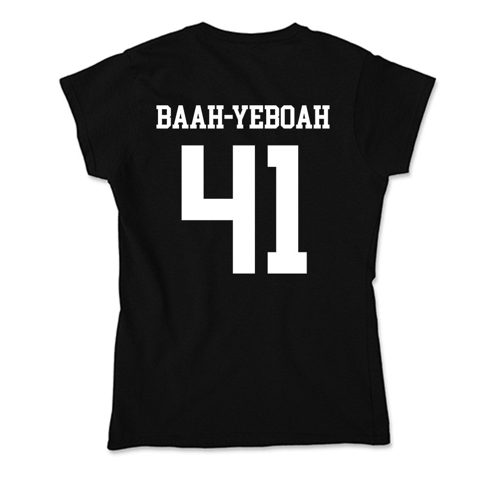 NSU - NCAA Men's Basketball : Marley Baah-Yeboah - Soft Style Women’s T-Shirt-1