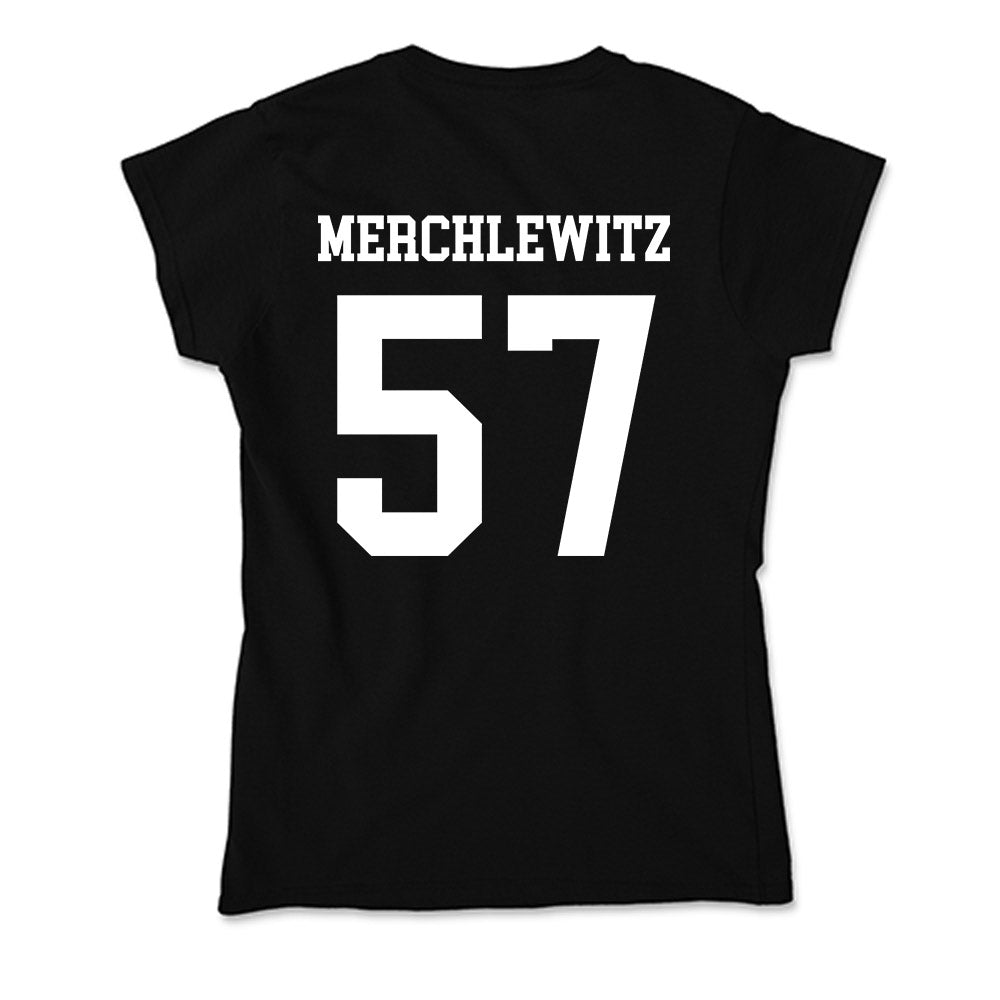 NSU - NCAA Football : Jake Merchlewitz - Soft Style Women’s T-Shirt-1