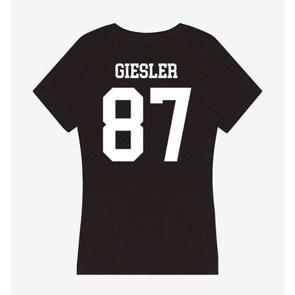 NSU - NCAA Football : Gavin Giesler - Women's V-Neck T-Shirt-1