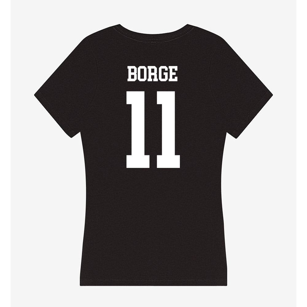 NSU - NCAA Football : Karson Borge - Women's V-Neck T-Shirt-1