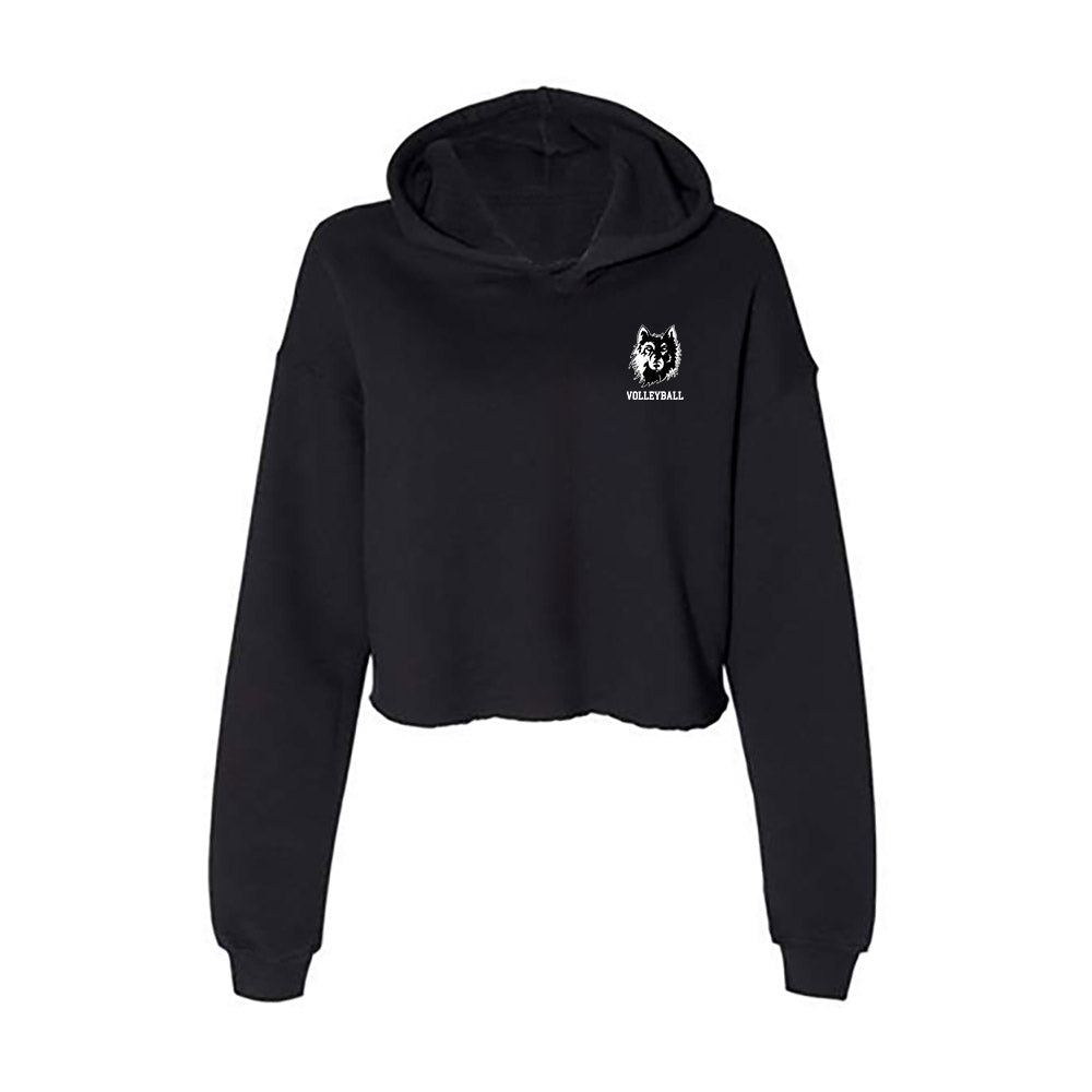 NSU - NCAA Women's Volleyball : Avery Maasdorf - Women's Crop Fleece Hooded Sweatshirt-0