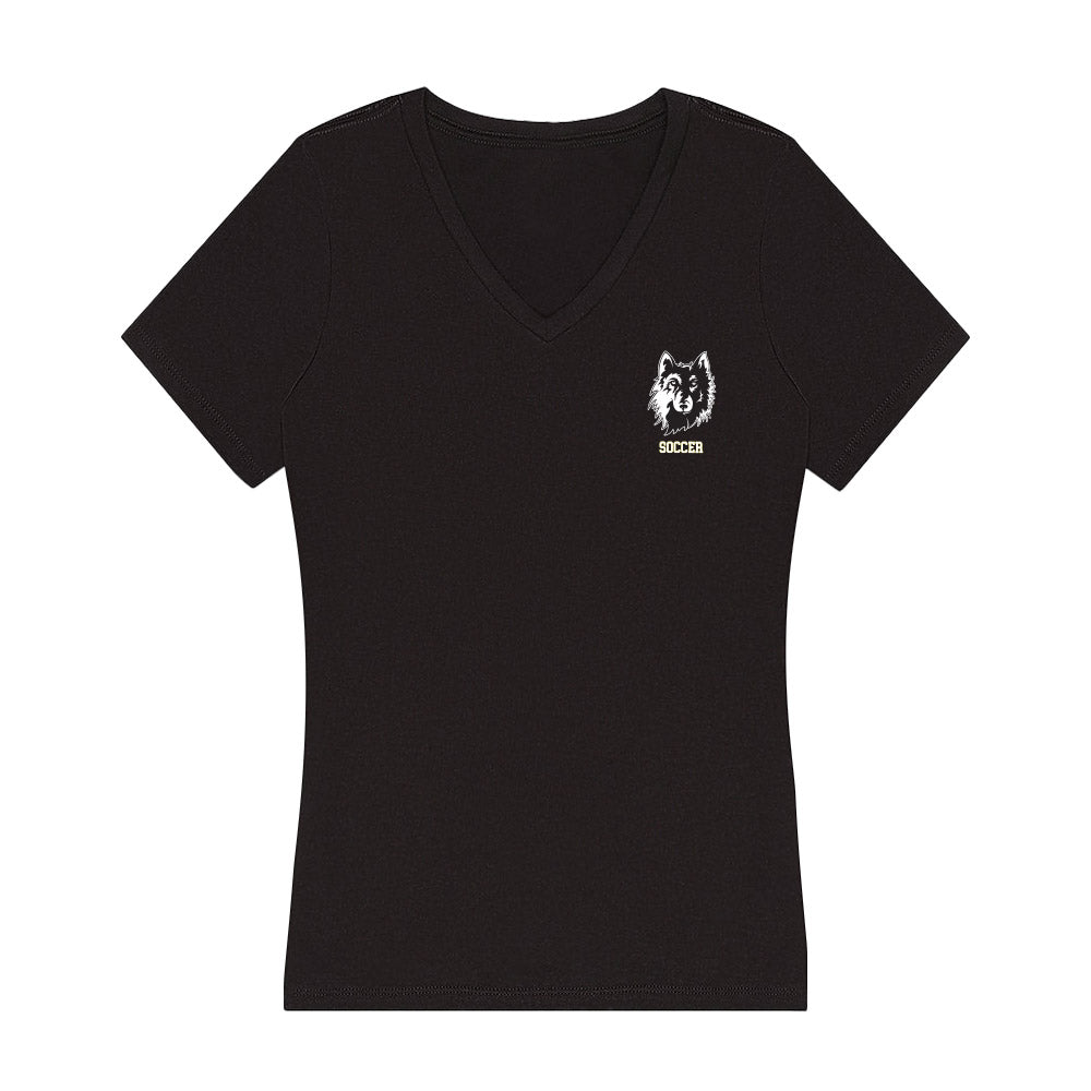 NSU - NCAA Women's Soccer : Chloe Voss - Women's V-Neck T-Shirt-0