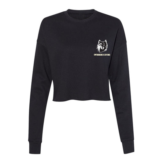 NSU - NCAA Women's Swimming & Diving : Sidney Masgras - Women's Cropped Crew Fleece-0