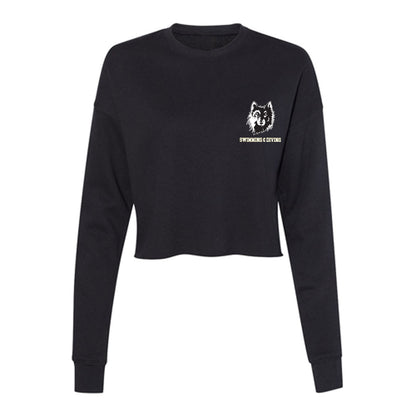 NSU - NCAA Women's Swimming & Diving : hilary sonnabend - Women's Cropped Crew Fleece-0