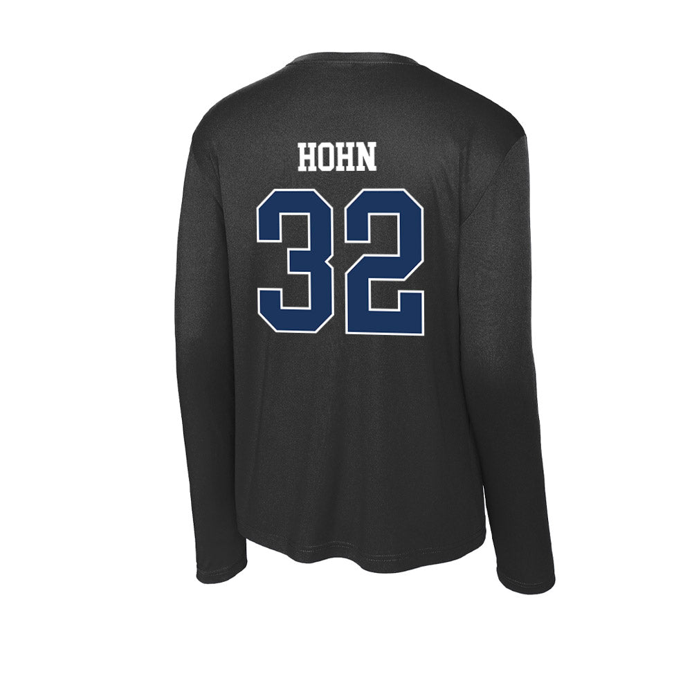 Monmouth - NCAA Men's Lacrosse : William Hohn - Activewear Long Sleeve T-Shirt-1