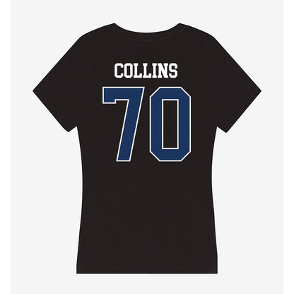Monmouth - NCAA Football : Reed Collins - Women's V-Neck T-Shirt-1