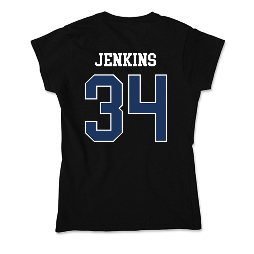 Monmouth - NCAA Men's Lacrosse : Jaeden Jenkins - Soft Style Women’s T-Shirt-1
