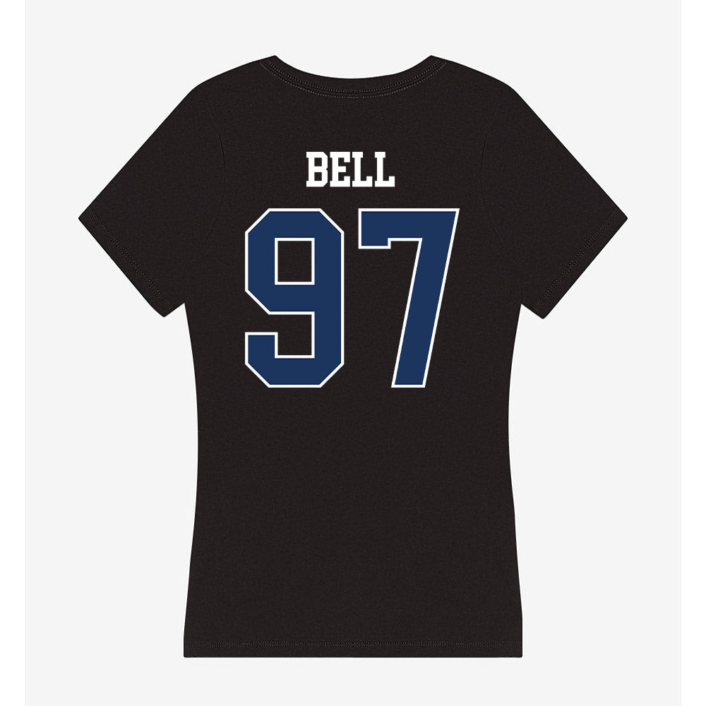 Monmouth - NCAA Football : Rashee Bell - Women's V-Neck T-Shirt-1