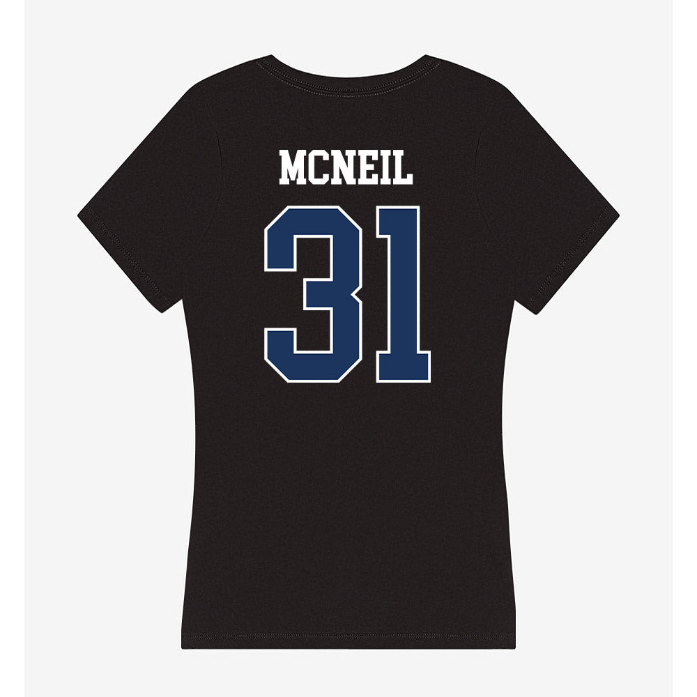 Monmouth - NCAA Football : Amori McNeil - Women's V-Neck T-Shirt-1