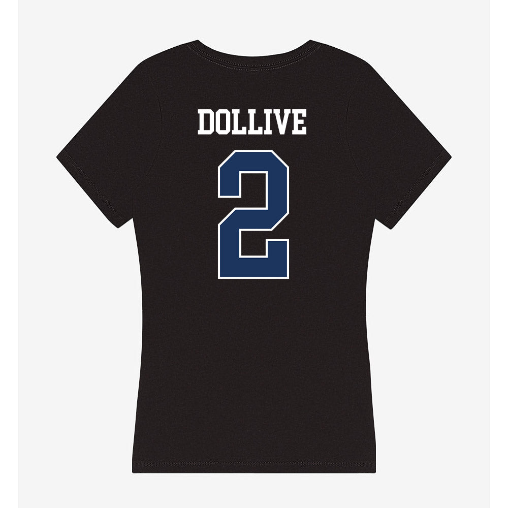 Monmouth - NCAA Men's Lacrosse : Matt Dollive - Women's V-Neck T-Shirt-1