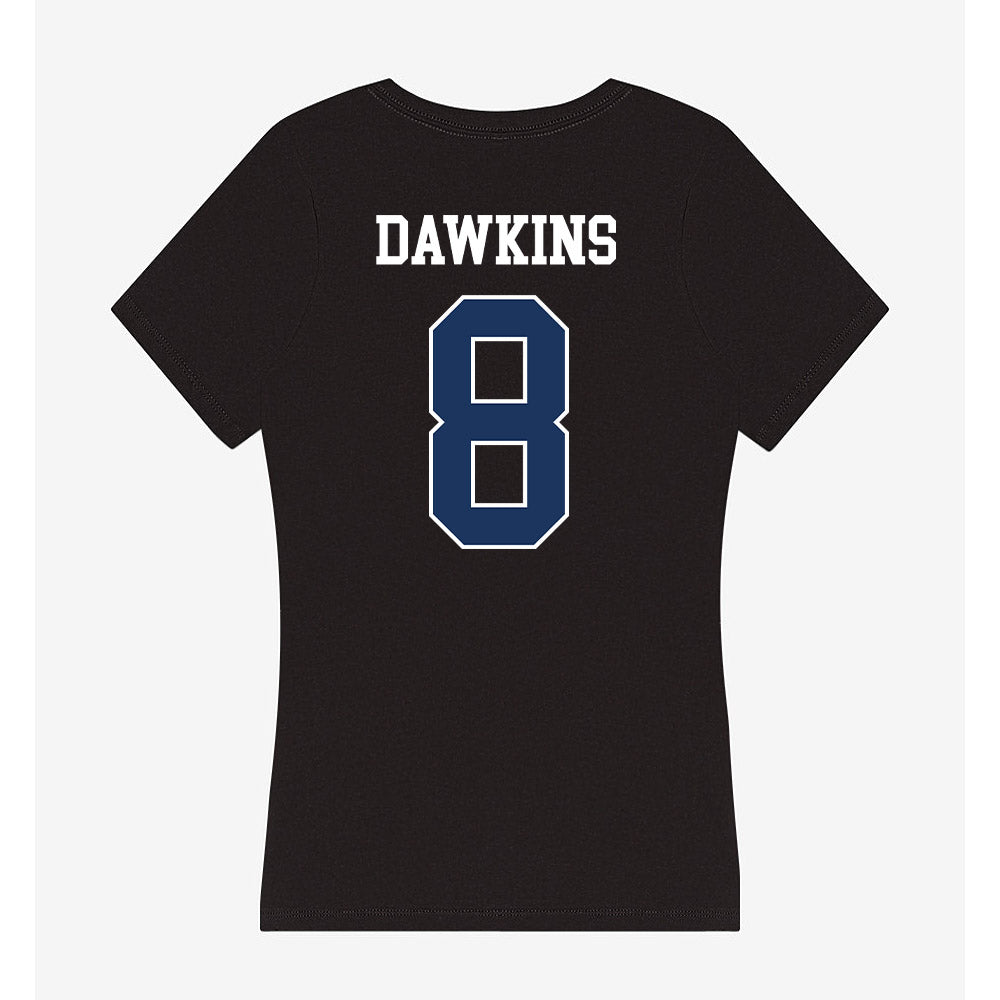 Monmouth - NCAA Men's Lacrosse : Cole Dawkins - Women's V-Neck T-Shirt-1