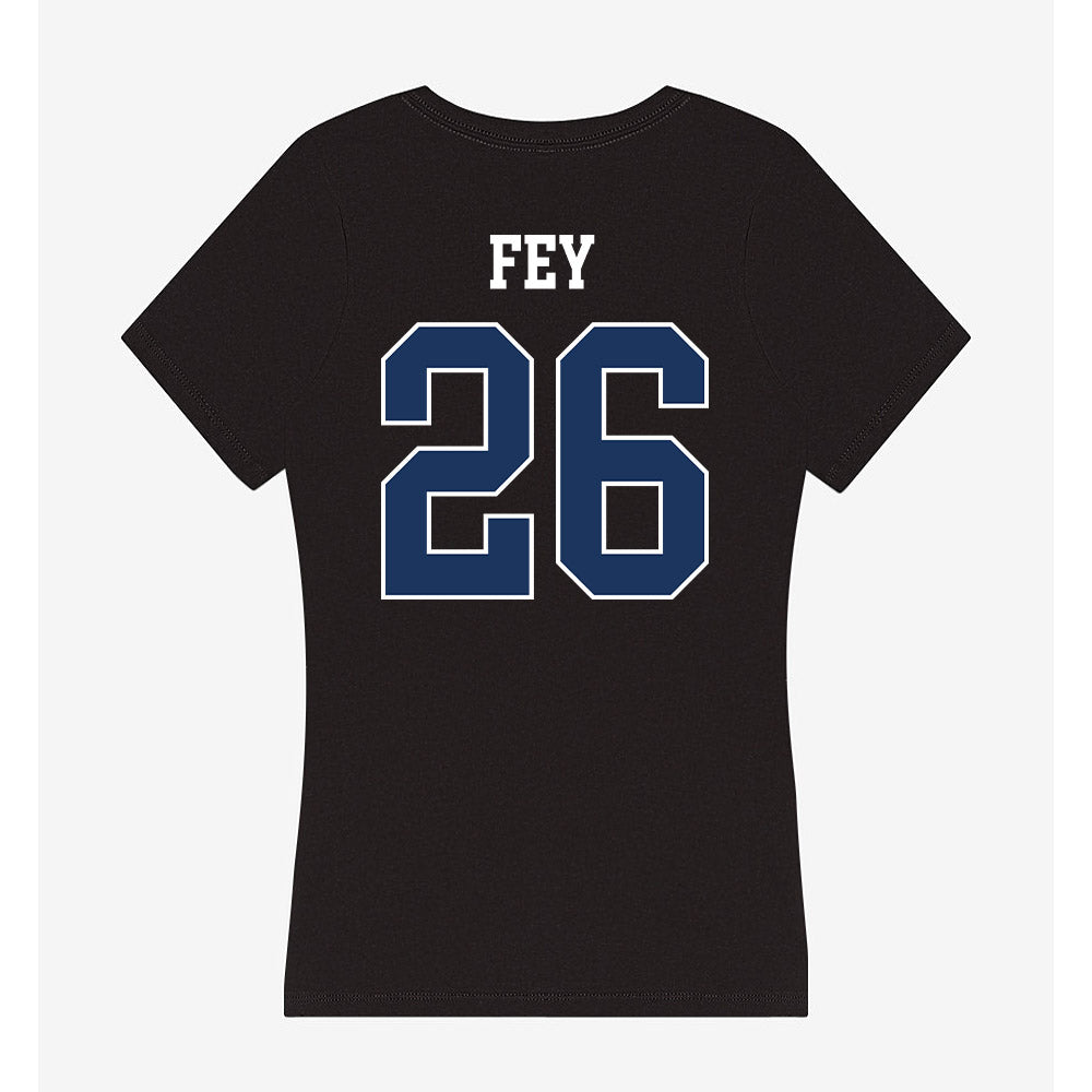 Monmouth - NCAA Football : Donovan Fey - Women's V-Neck T-Shirt-1