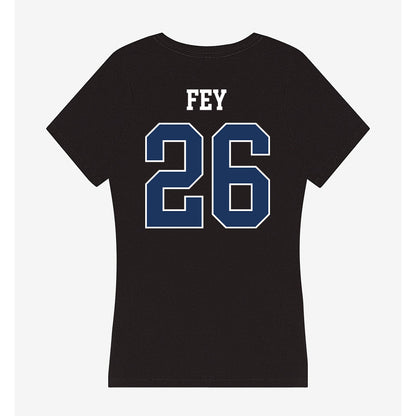 Monmouth - NCAA Football : Donovan Fey - Women's V-Neck T-Shirt-1