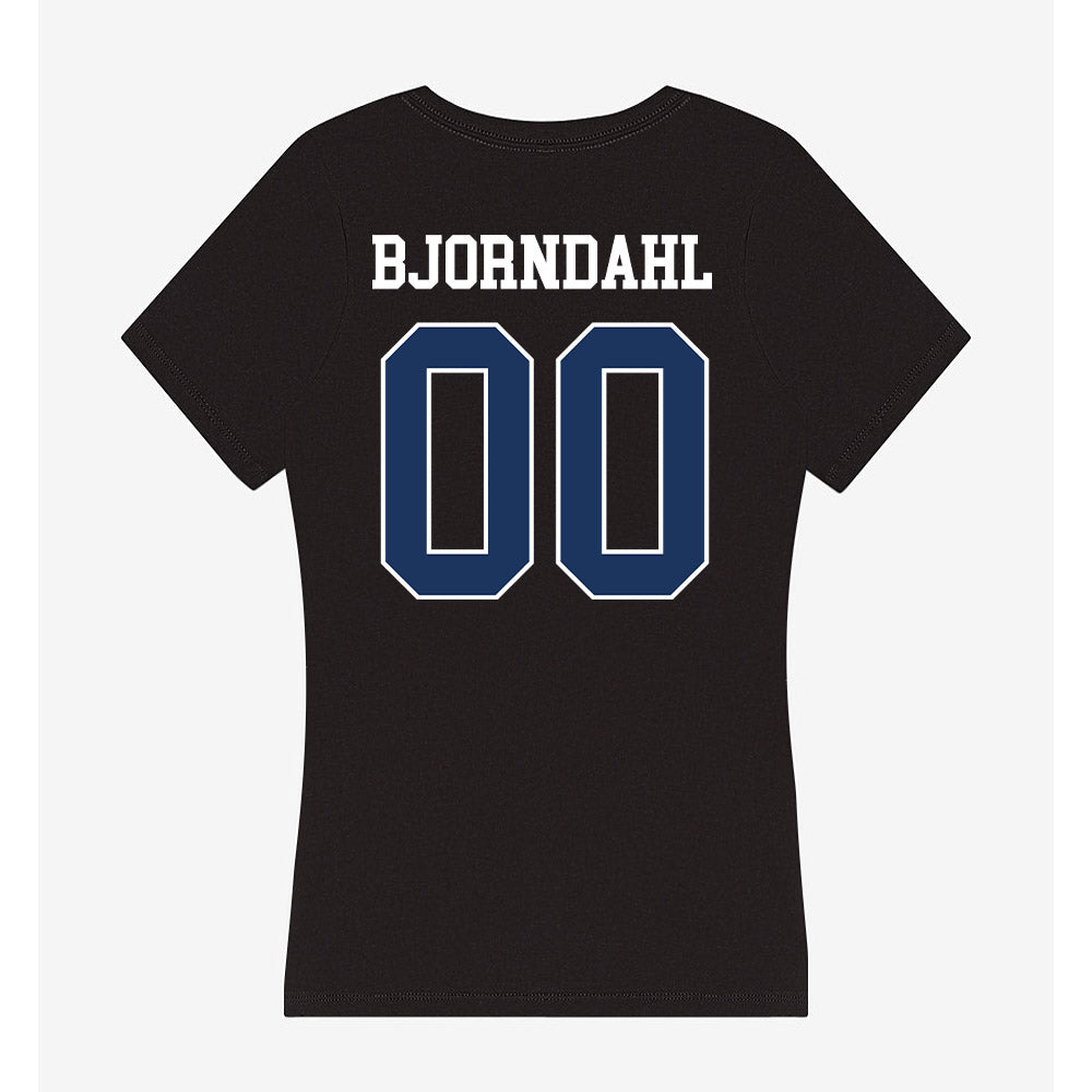 Monmouth - NCAA Women's Soccer : Ava Bjorndahl - Women's V-Neck T-Shirt-1