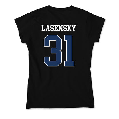 Monmouth - NCAA Men's Lacrosse : Brayden Lasensky - Soft Style Women’s T-Shirt-1