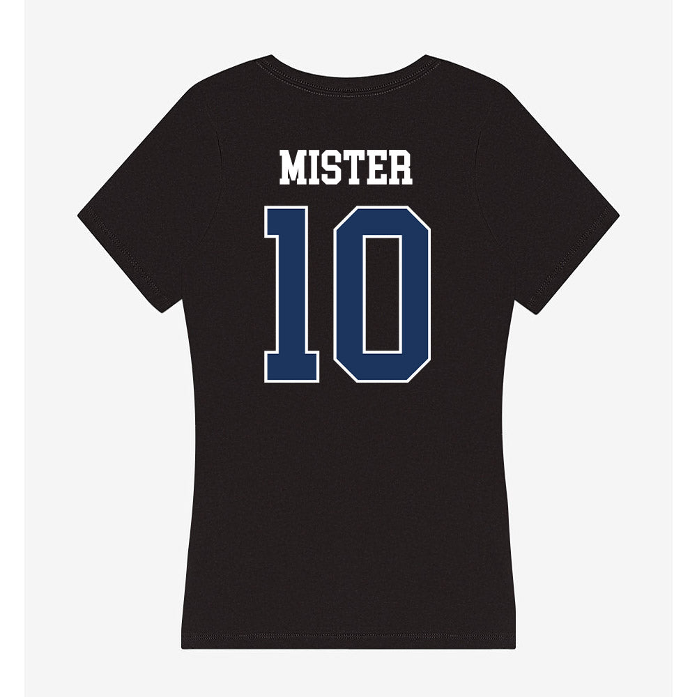 Monmouth - NCAA Football : Keshawn Mister - Women's V-Neck T-Shirt-1