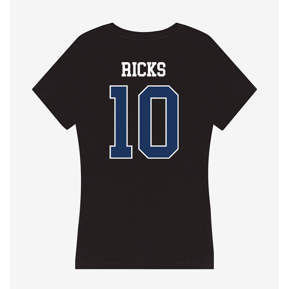 Monmouth - NCAA Women's Field Hockey : Elisabeth Ricks - Women's V-Neck T-Shirt-1