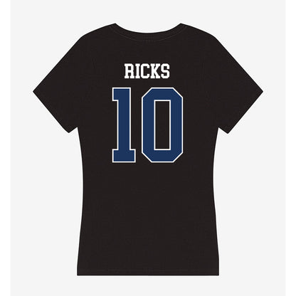 Monmouth - NCAA Women's Field Hockey : Elisabeth Ricks - Women's V-Neck T-Shirt-1