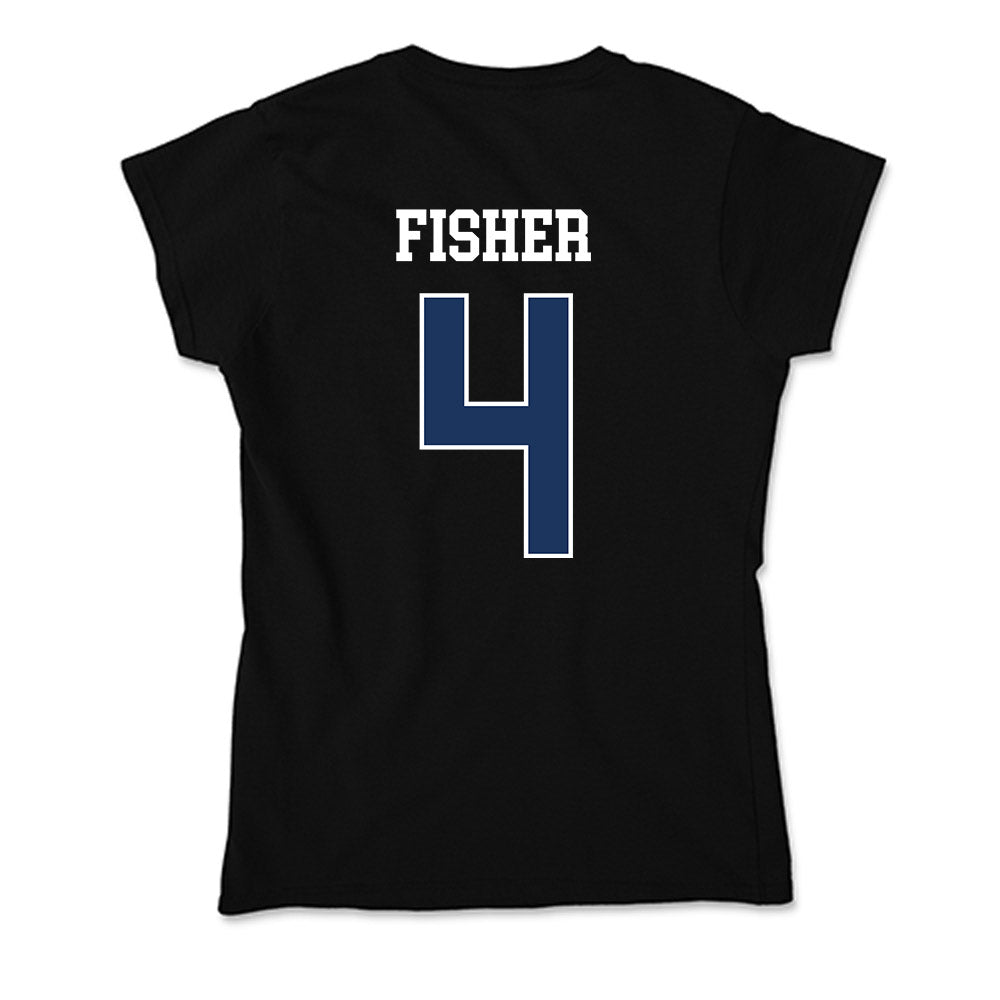 Monmouth - NCAA Men's Lacrosse : Ethan Fisher - Soft Style Women’s T-Shirt-1