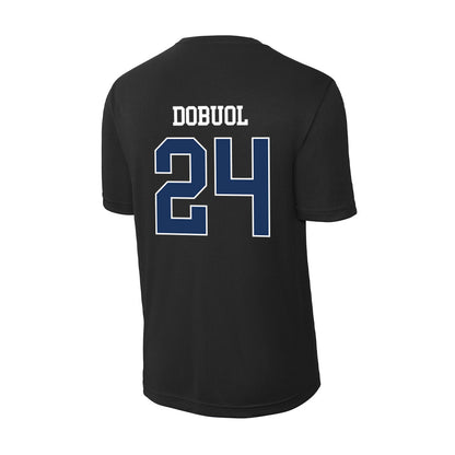Monmouth - NCAA Men's Basketball : Jinup Dobuol - Activewear T-Shirt-1