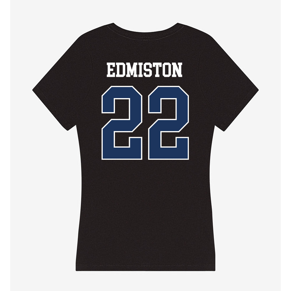 Monmouth - NCAA Men's Lacrosse : Miles Edmiston - Women's V-Neck T-Shirt-1