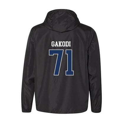 Monmouth - NCAA Football : Moses Gakodi - Windbreaker-1