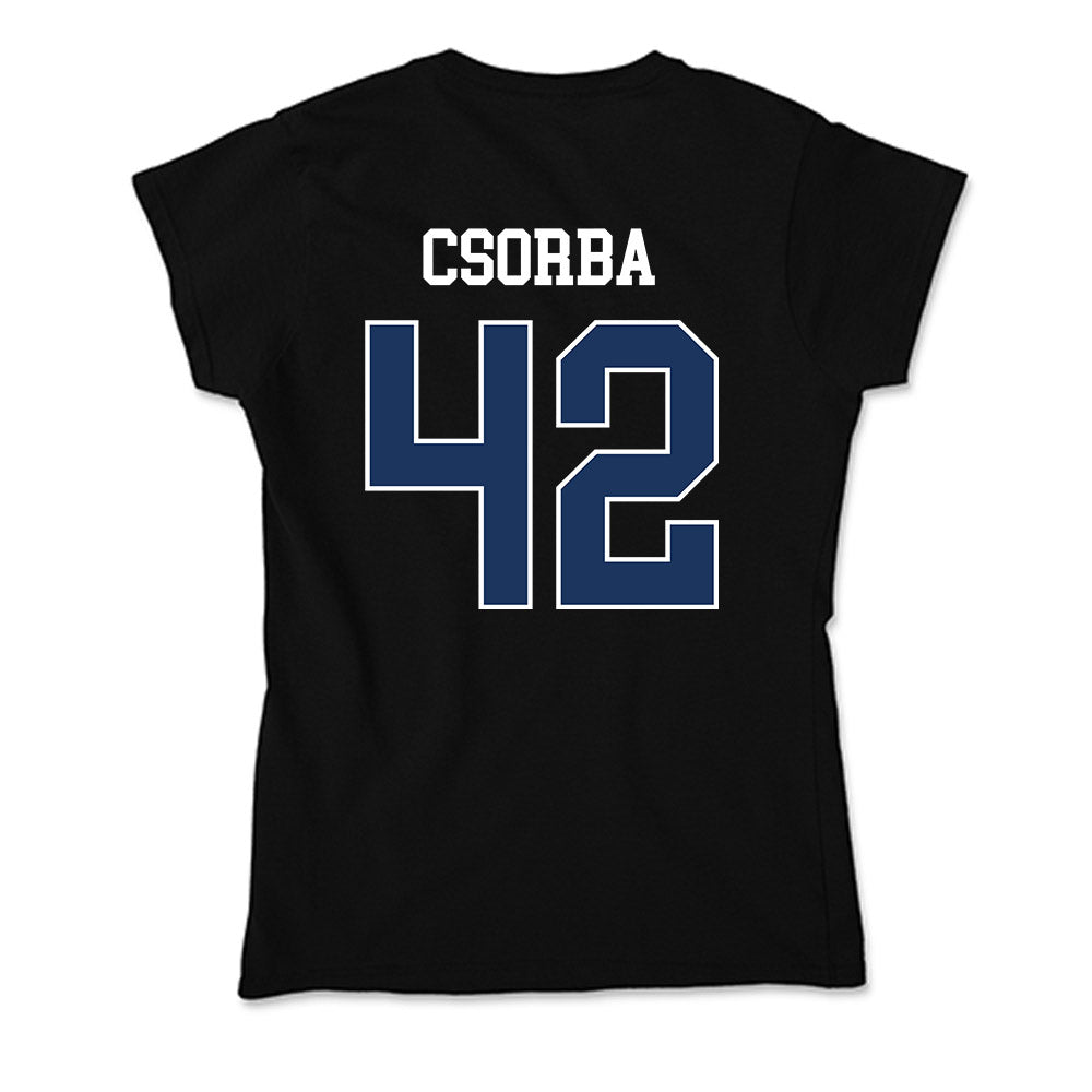 Monmouth - NCAA Men's Lacrosse : James Csorba - Soft Style Women’s T-Shirt-1