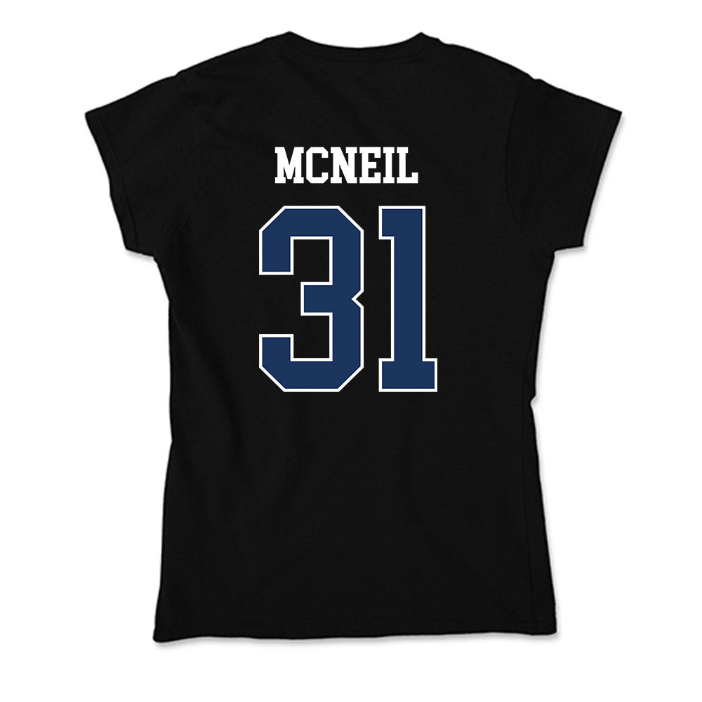 Monmouth - NCAA Football : Amori McNeil - Soft Style Women’s T-Shirt-1