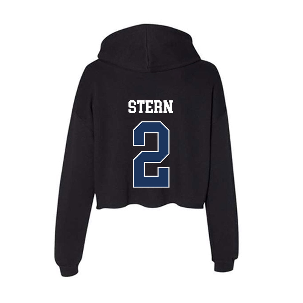 Monmouth - NCAA Softball : Gianna Stern - Women's Crop Fleece Hoodie-1