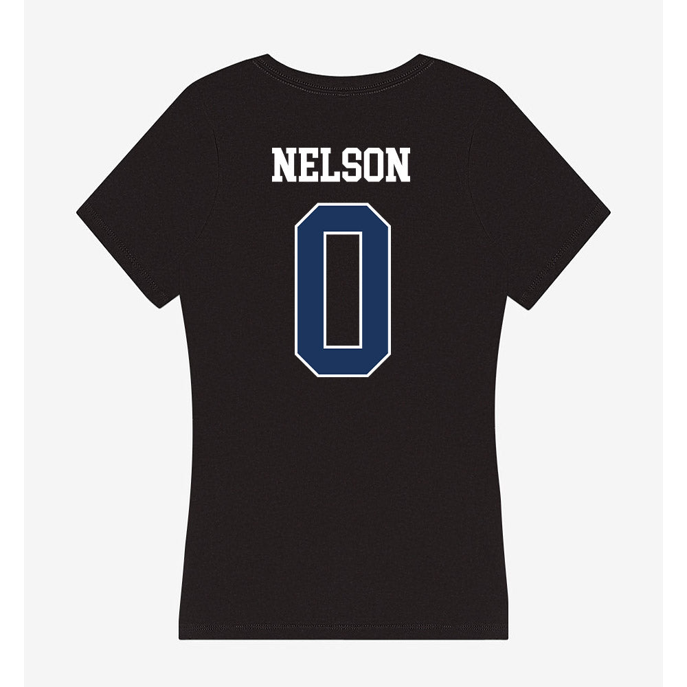 Monmouth - NCAA Football : Gavin Nelson - Women's V-Neck T-Shirt-1