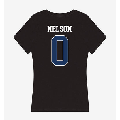 Monmouth - NCAA Football : Gavin Nelson - Women's V-Neck T-Shirt-1