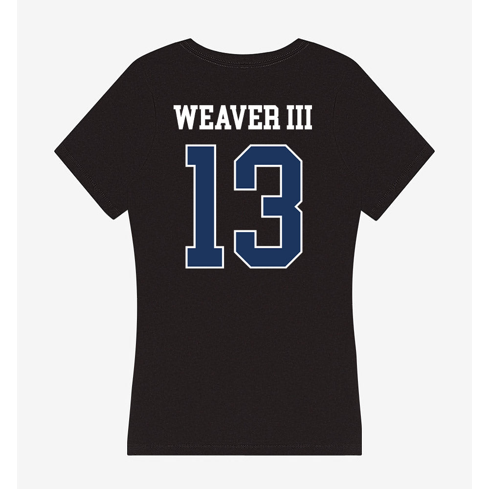 Monmouth - NCAA Football : Frankie Weaver III - Women's V-Neck T-Shirt-1