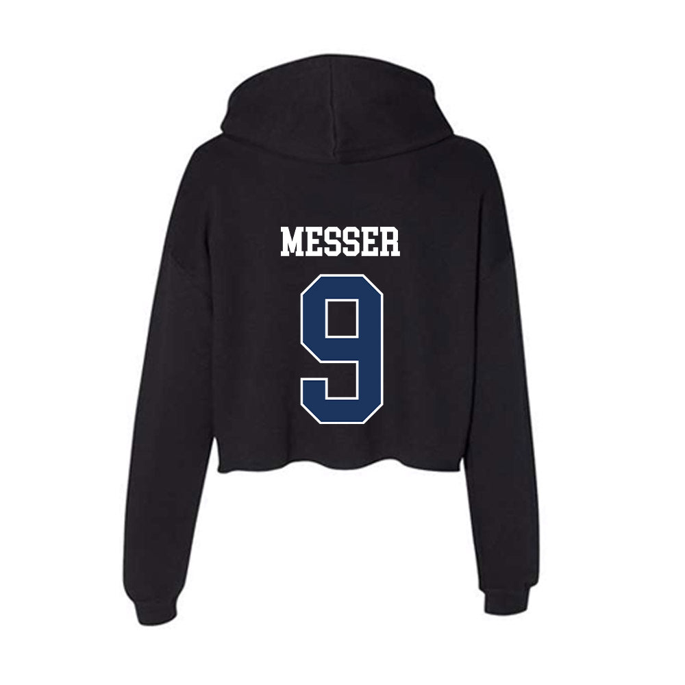 Monmouth - NCAA Women's Soccer : Chloe Messer - Women's Crop Fleece Hoodie-1