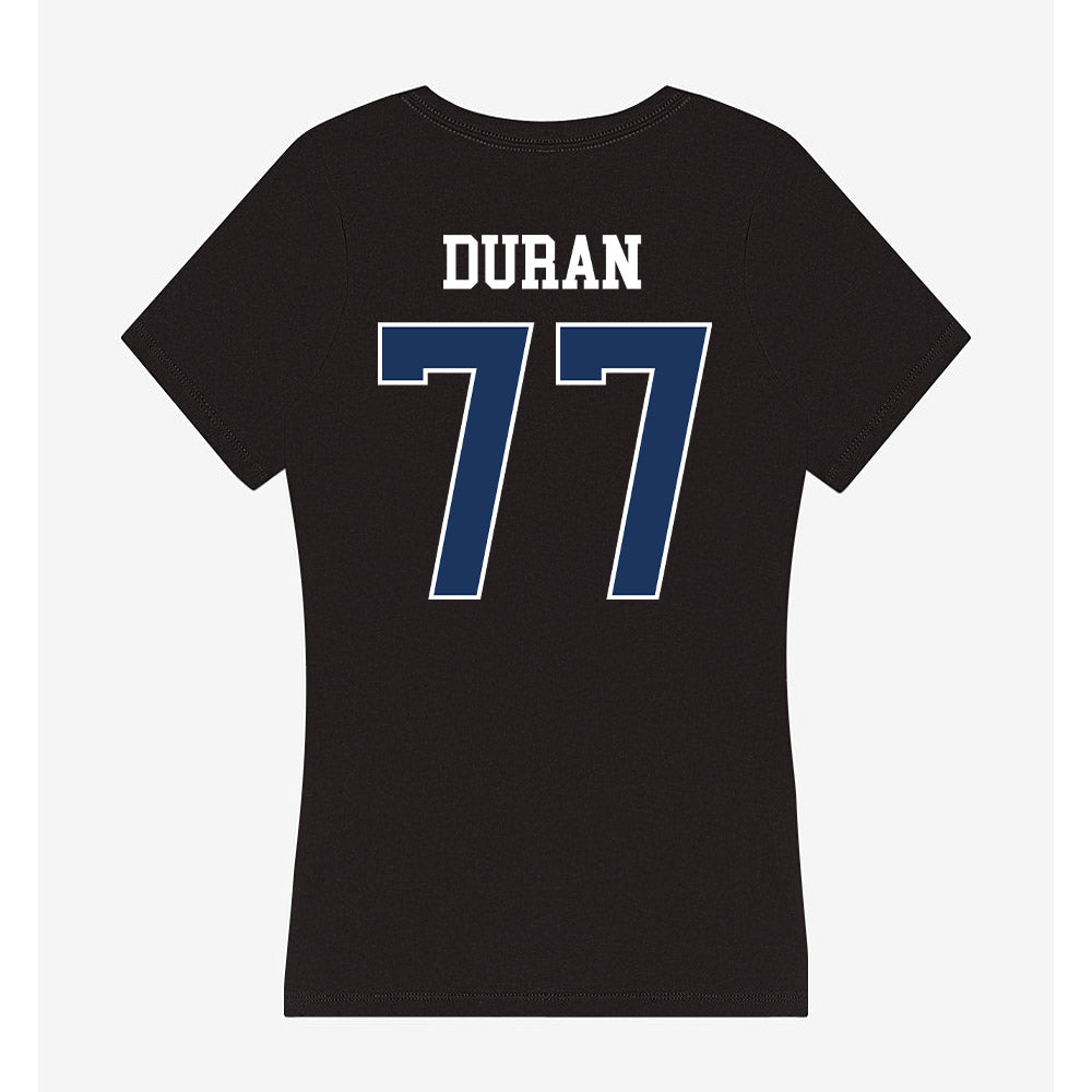 Monmouth - NCAA Football : Josh Duran - Women's V-Neck T-Shirt-1
