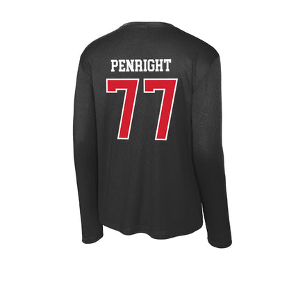Fresno State - NCAA Football : Toreon Penright - Activewear Long Sleeve T-Shirt-1