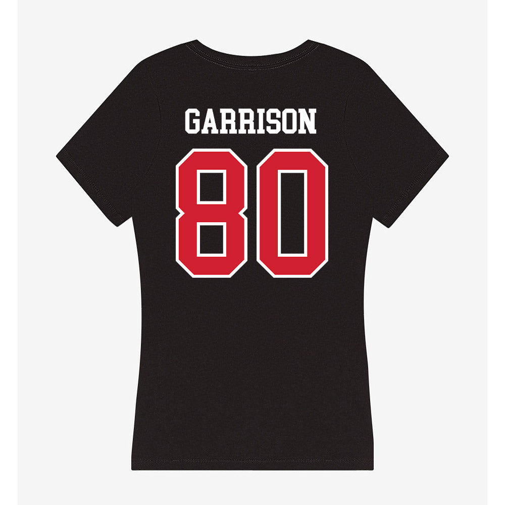 Fresno State - NCAA Football : Jaylen Garrison - Women's V-Neck T-Shirt-1