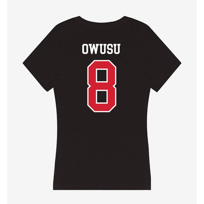 Fresno State - NCAA Football : Martin Owusu - Women's V-Neck T-Shirt-1