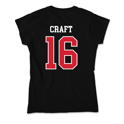 Fresno State - NCAA Football : Jonathan Craft - Soft Style Women’s T-Shirt-1