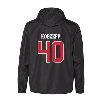 Fresno State - NCAA Football : Ryan Kobzeff - Windbreaker-1