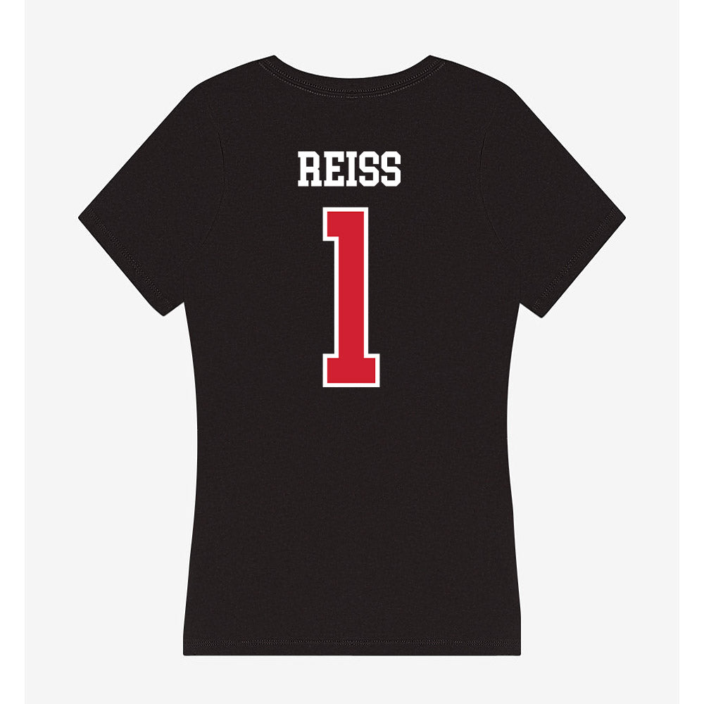 Fresno State - NCAA Women's Soccer : Jessica Reiss - Women's V-Neck T-Shirt-1