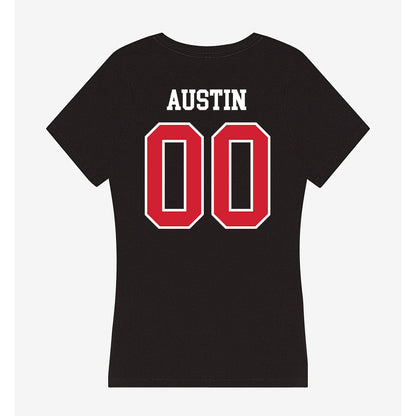 Fresno State - NCAA Football : Sylas Austin - Women's V-Neck T-Shirt-1