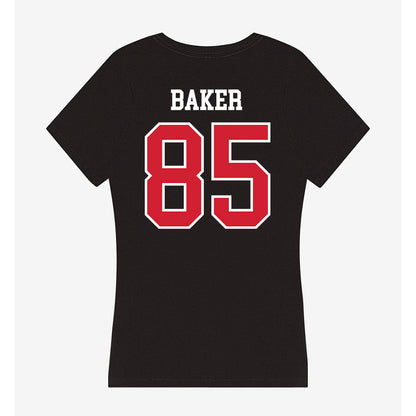 Fresno State - NCAA Football : Solomon Baker - Women's V-Neck T-Shirt-1