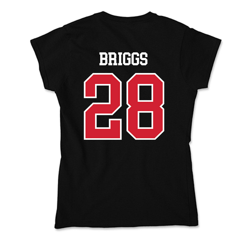 Fresno State - NCAA Football : Jomarion Briggs - Soft Style Women’s T-Shirt-1
