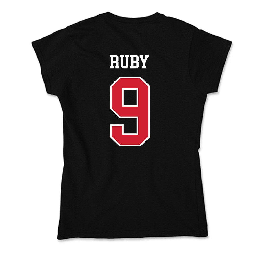 Fresno State - NCAA Baseball : Jett Ruby - Soft Style Women’s T-Shirt-1