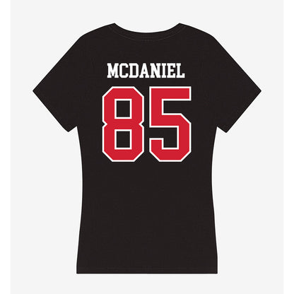 Fresno State - NCAA Football : Bryce McDaniel - Women's V-Neck T-Shirt-1