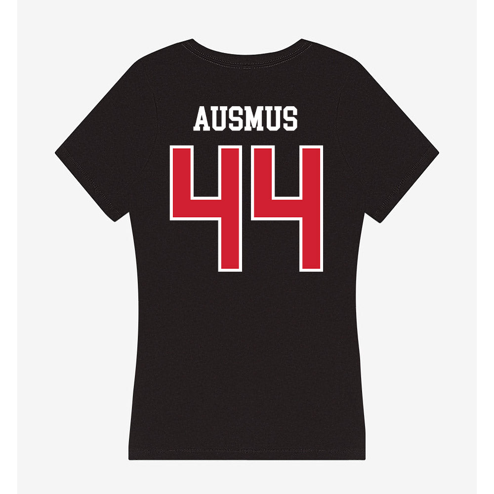 Fresno State - NCAA Football : Bo Ausmus Ausmus - Women's V-Neck T-Shirt-1