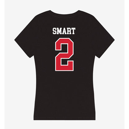Fresno State - NCAA Women's Volleyball : Isabel Smart - Women's V-Neck T-Shirt-1
