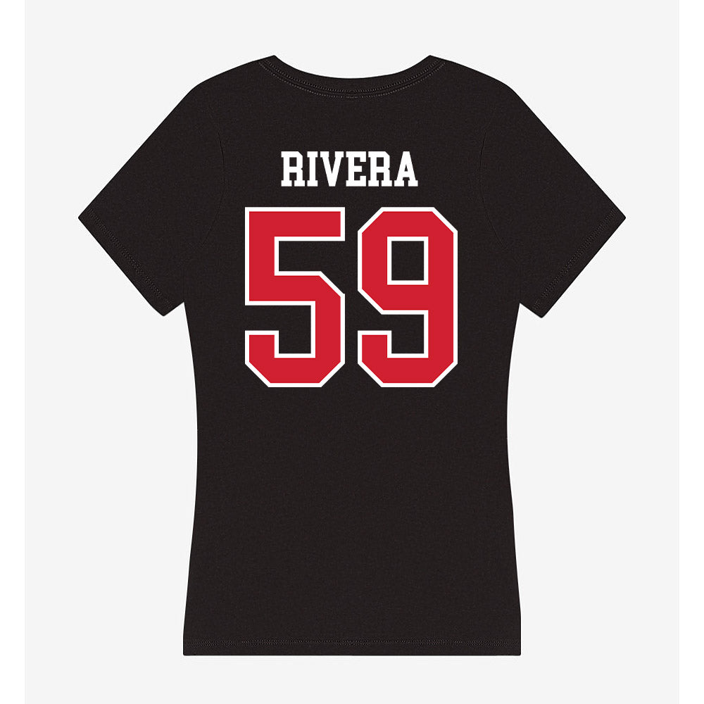 Fresno State - NCAA Football : Alex Rivera - Women's V-Neck T-Shirt-1