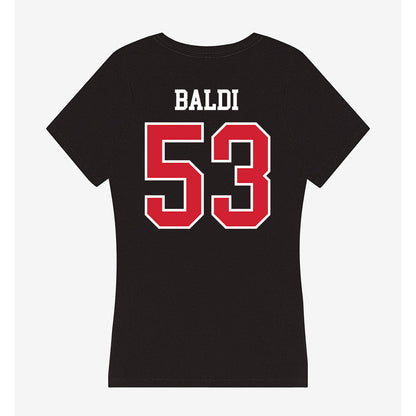 Fresno State - NCAA Football : Jack Baldi - Women's V-Neck T-Shirt-1