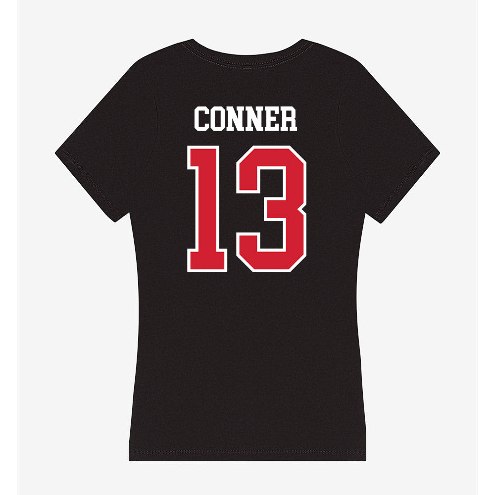 Fresno State - NCAA Women's Soccer : Kaitlyn Conner - Women's V-Neck T-Shirt-1